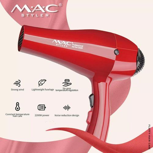 Sèche Cheveux professional 2000 W AC Moteur Salon MC-803