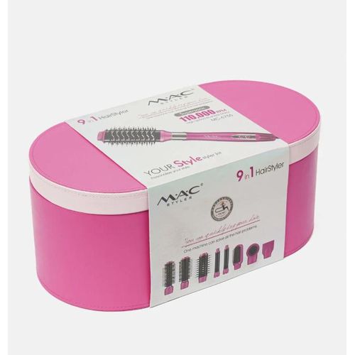 MAC STYLER - Coffret Coiffure 9-en-1 - Personnalisez Votre Style MC-6755