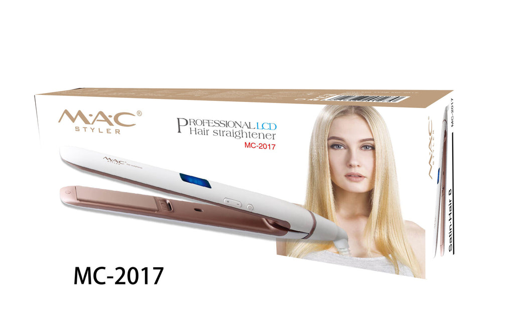 Mac Styler Fer À Lisser - Plaques Céramiques - 5 Réglages Température MC-2017