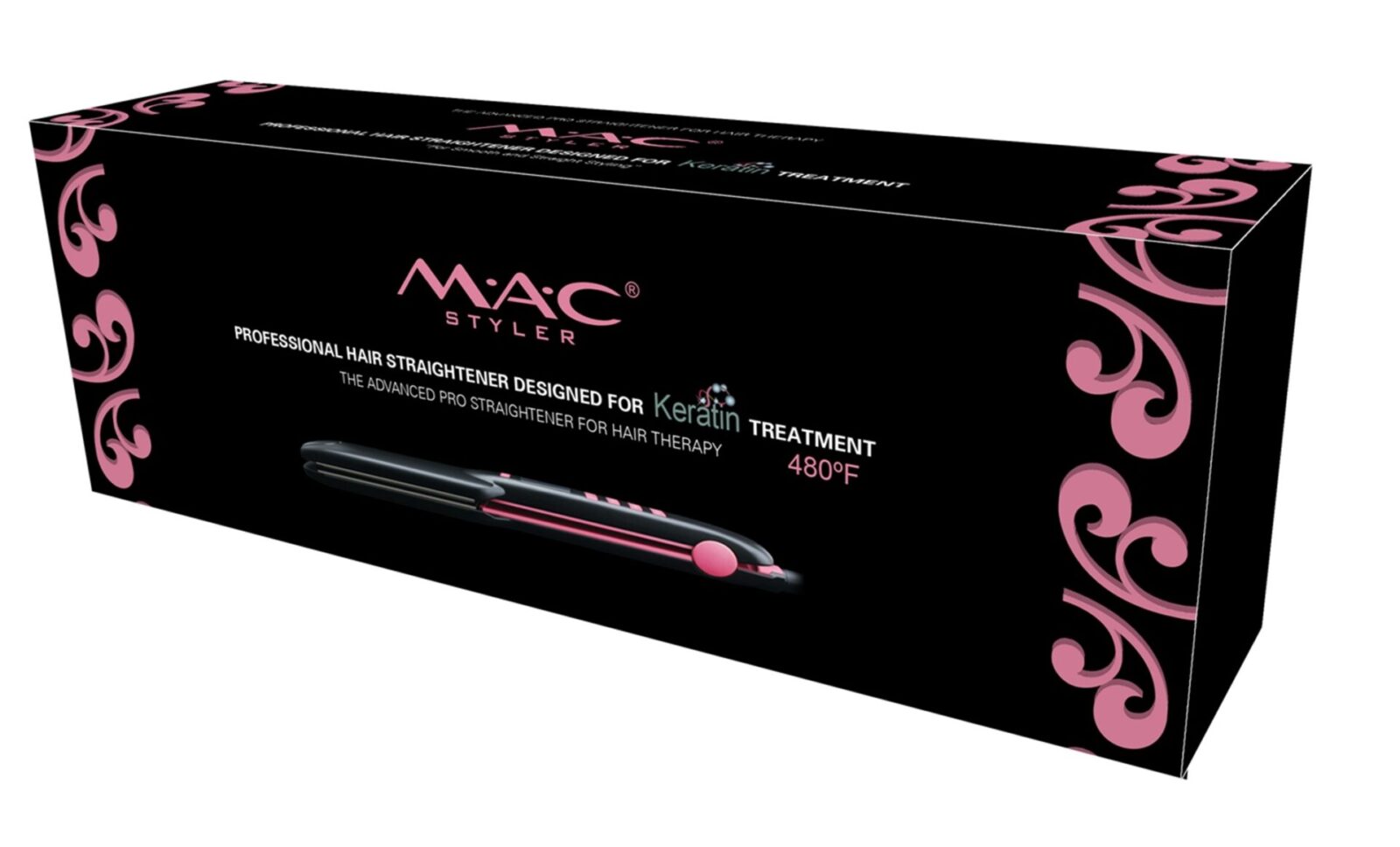 Fer à Lisser professionnel en titane 450°F MC-5516