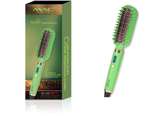 Brosse Lissante Électrique Professionnelle à la Kératine - MC-26