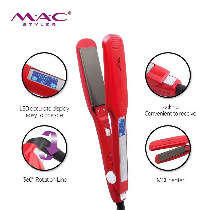 Fer à lisser professionnel - plaques en céramique- 480 F MC-2088