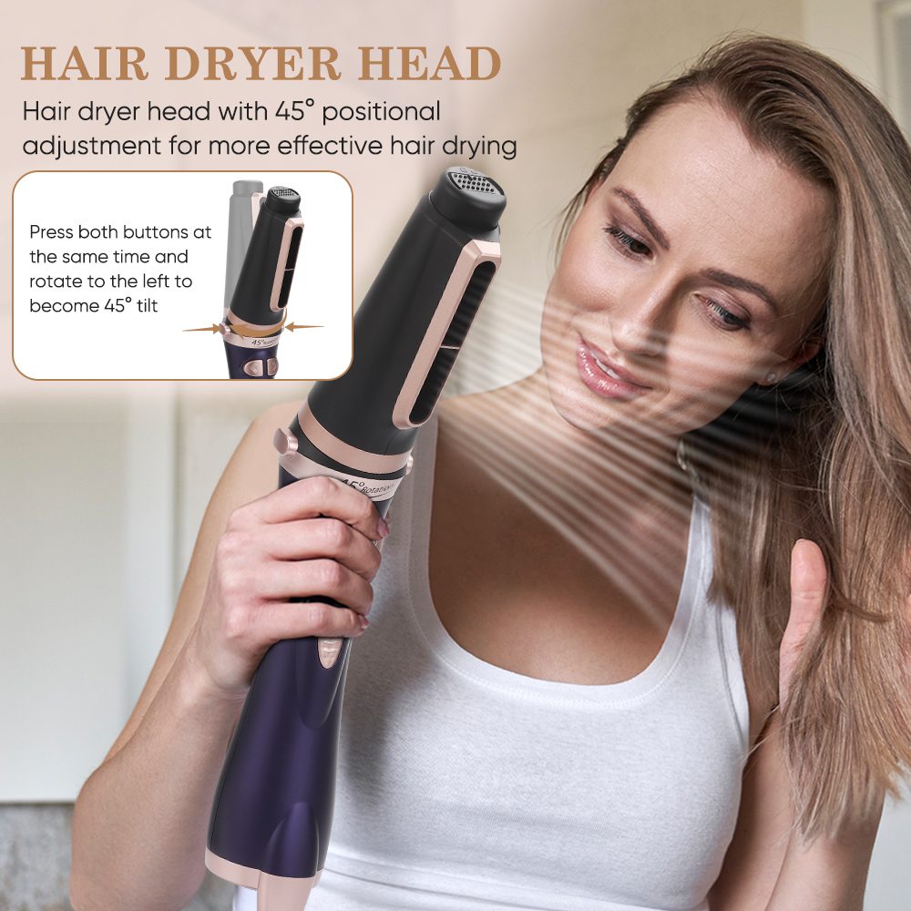 Mac Styler Brosse Soufflante retative 2 tètes MC-6700