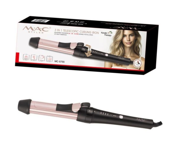 Fer à Boucler MAC STYLER 3 En1 MC-5755