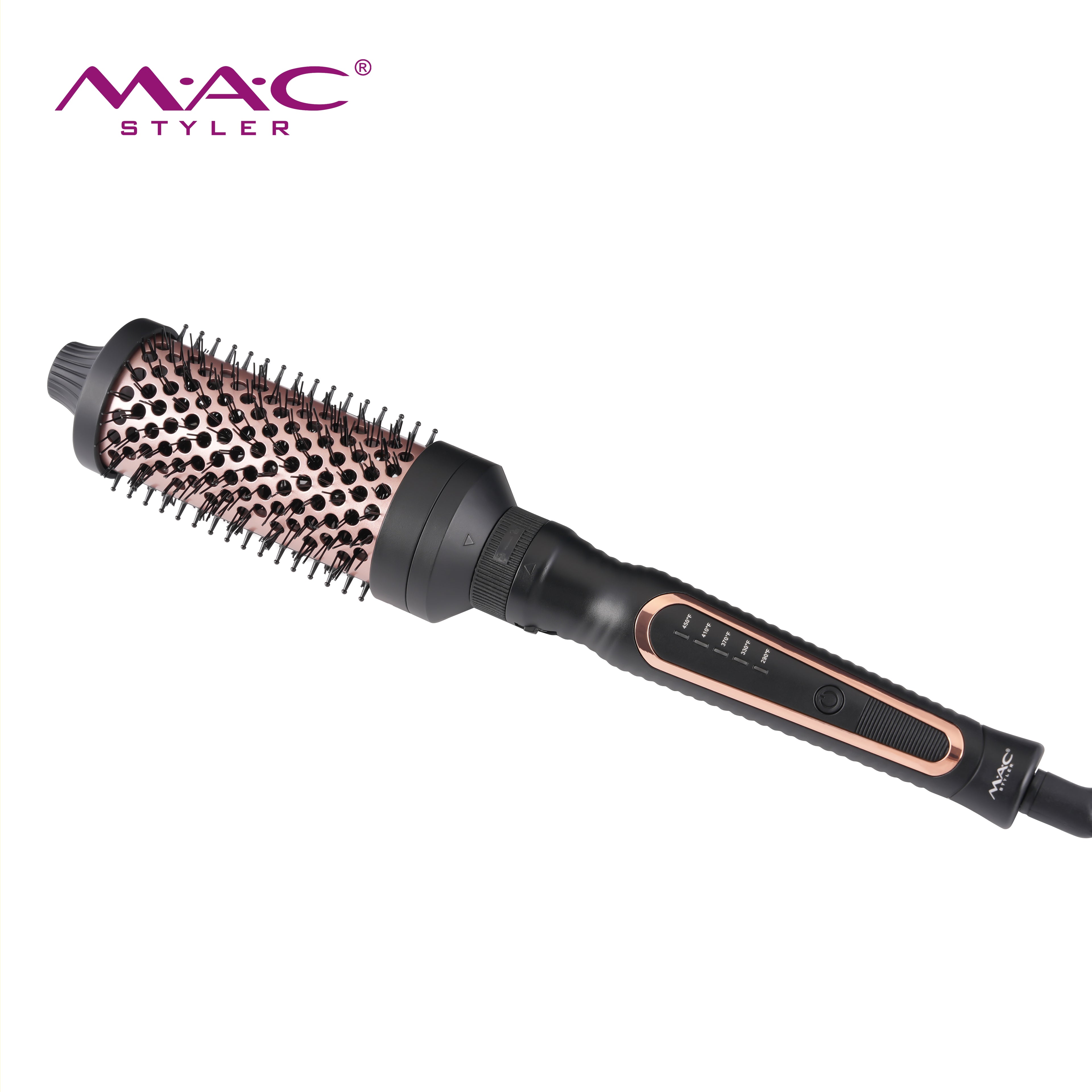 Ensemble Brosse Thermique Professionnelle 3-en-1 MAC STYLER MC-6635