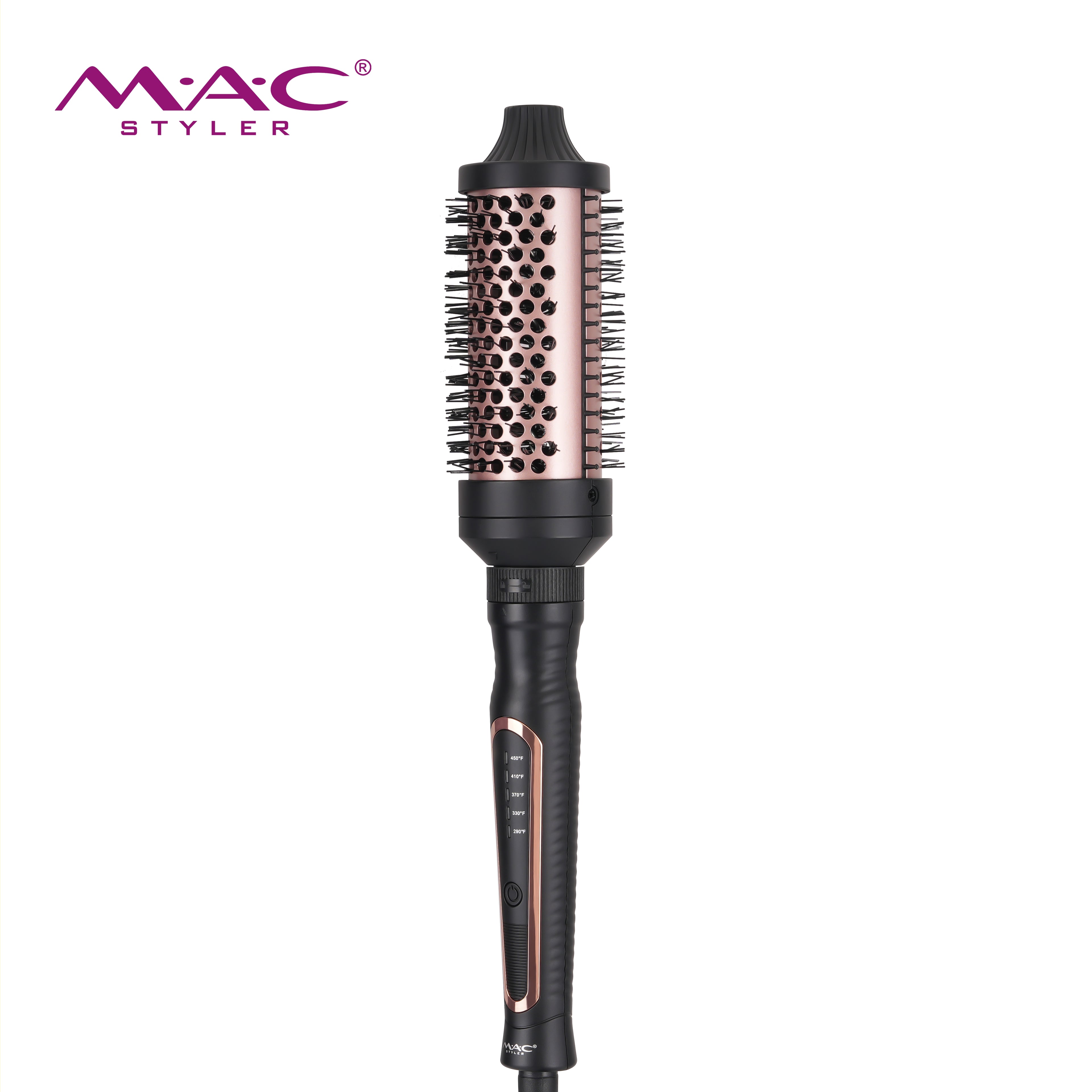 Ensemble Brosse Thermique Professionnelle 3-en-1 MAC STYLER MC-6635